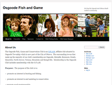 Tablet Screenshot of osgoodefishandgame.com